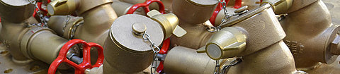 Hose pressure regulator valves with shut-down Hose pressure regulator valves with shut-down