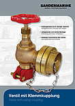 Landing valves with clamp coupling Victaulic Groove-lock