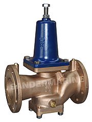 Pressure reducing valve PN16 DN 100 flanges PN16, gunmetal