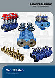 Valve chests DIN-HNA, valves chests Otto Kollmann, valve chests suction delivery type, suction type, pressure discharge type, pressure type