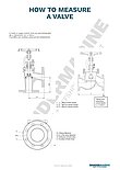 Instruction to measure a valve